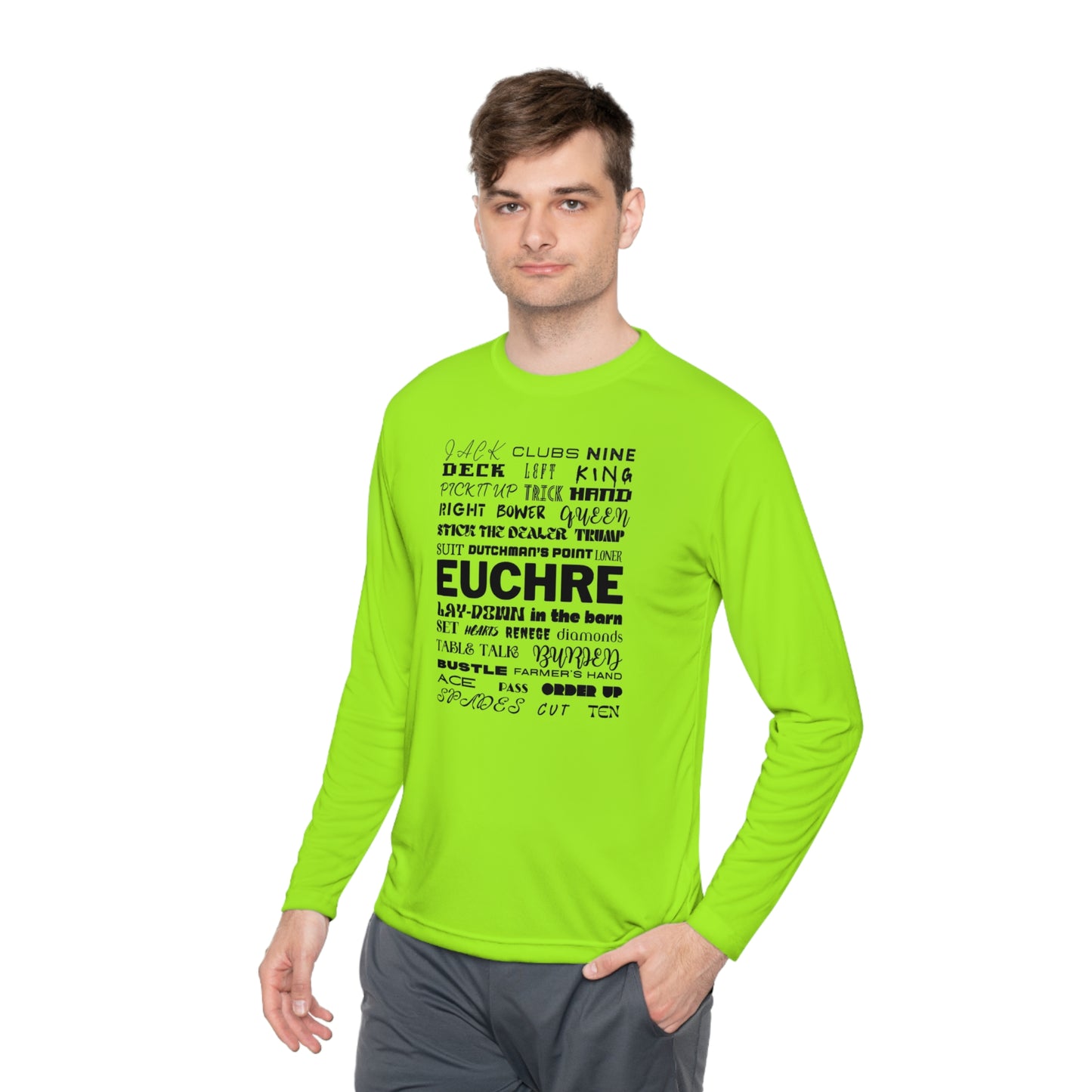 Euchre Terms Long Sleeve Shirt