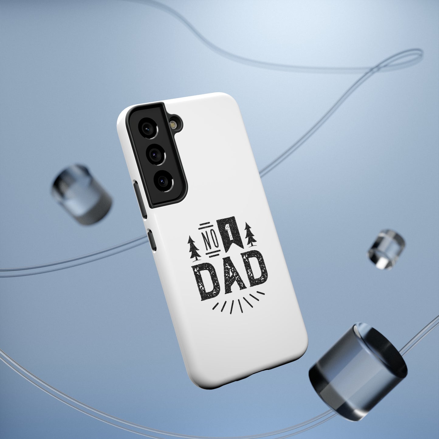 No. 1 Dad Phone Case - White