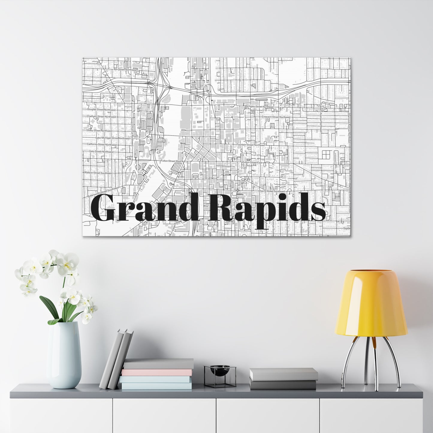 Grand Rapids (Downtown) Canvas