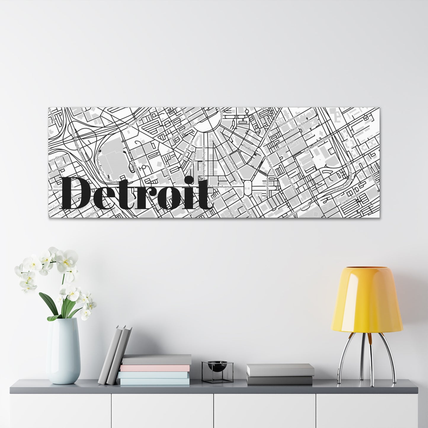 Detroit (Downtown) Canvas