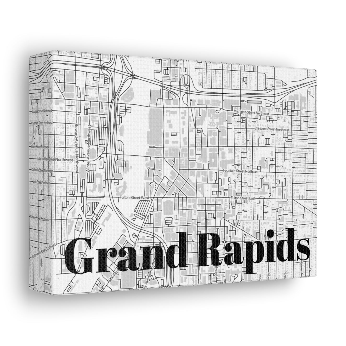Grand Rapids (Downtown) Canvas