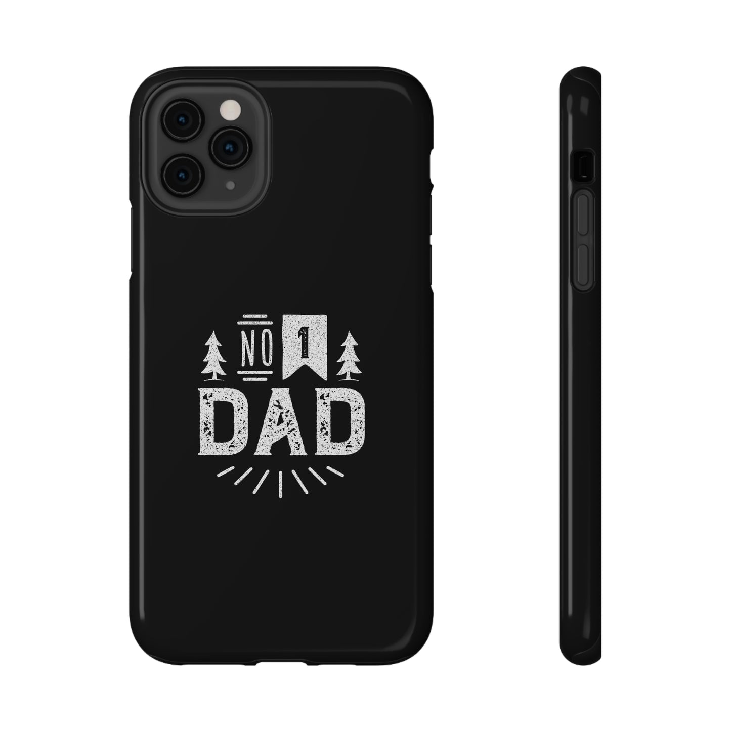 No. 1 Dad Phone Case - Black