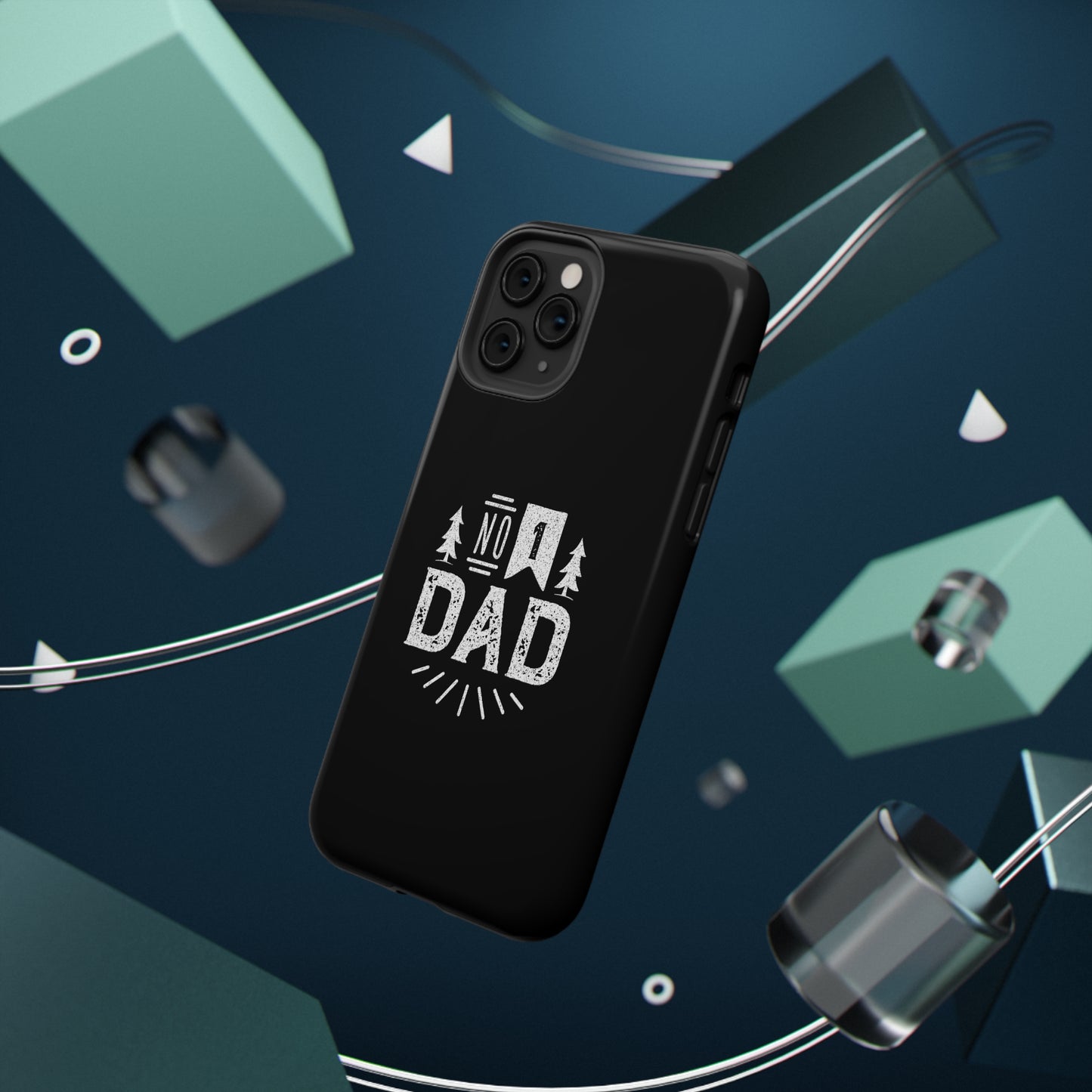 No. 1 Dad Phone Case - Black