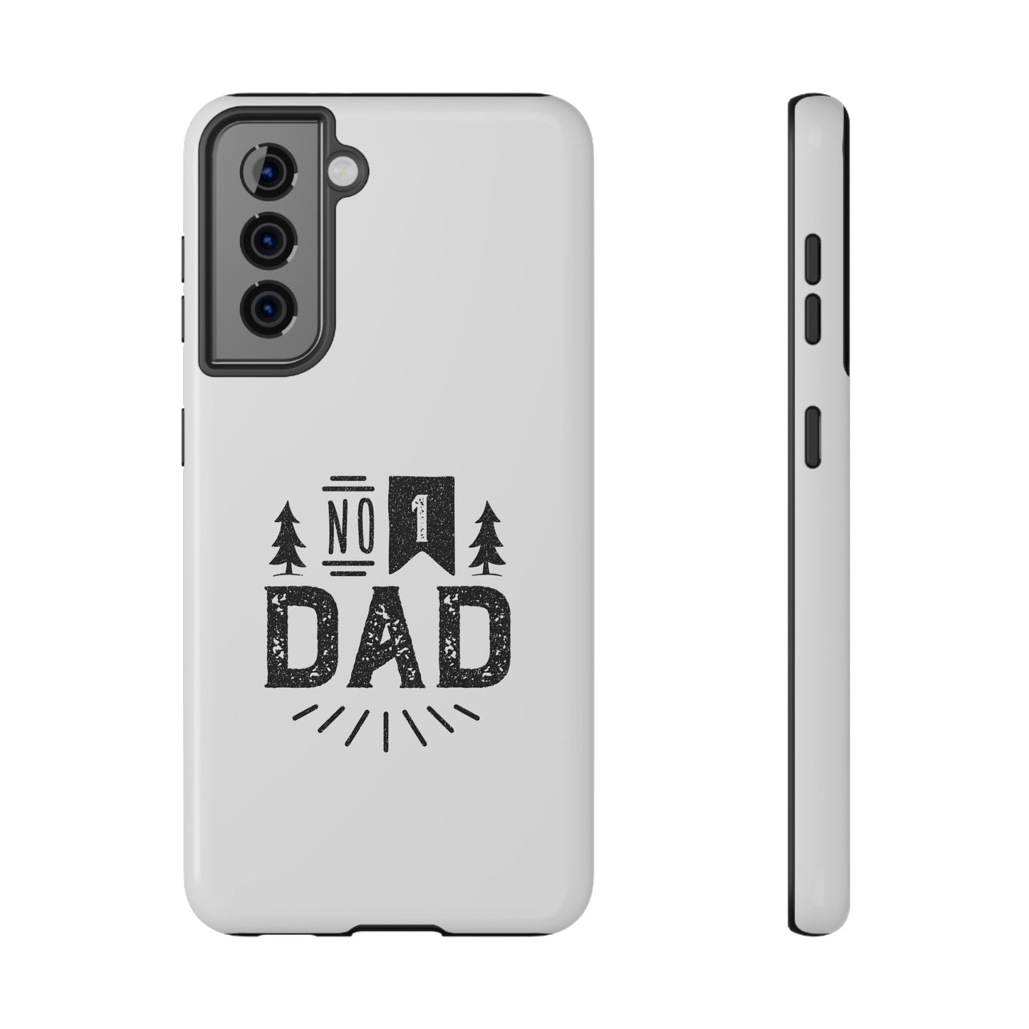 No. 1 Dad Phone Case - White