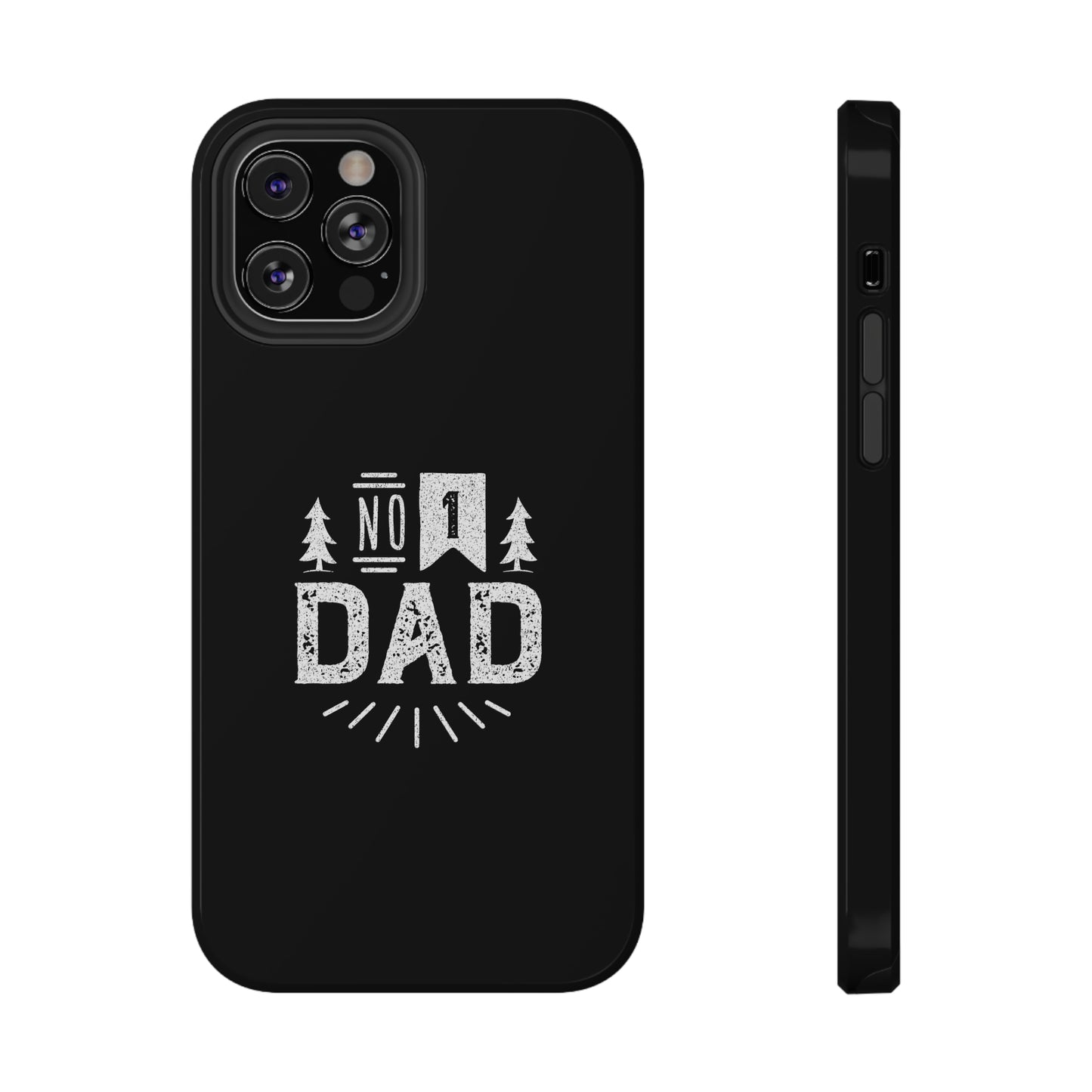 No. 1 Dad Phone Case - Black