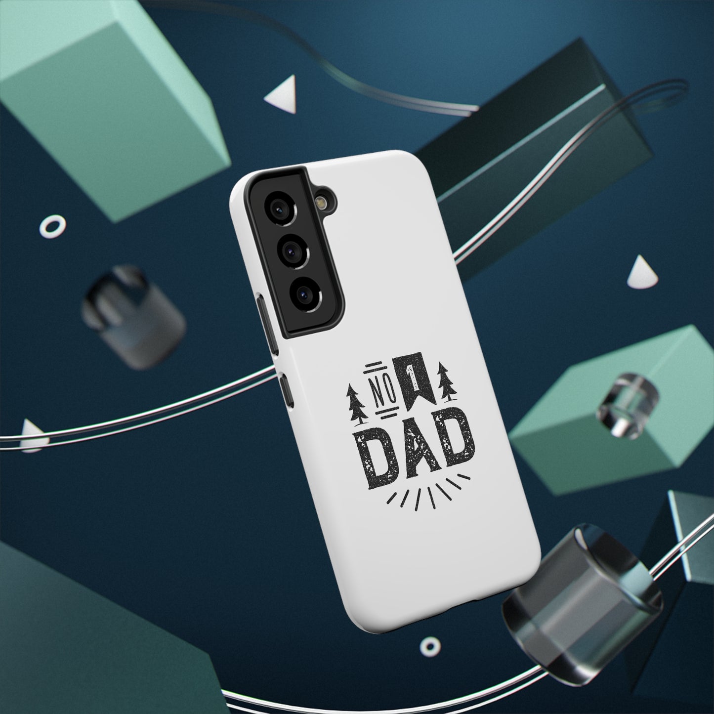 No. 1 Dad Phone Case - White