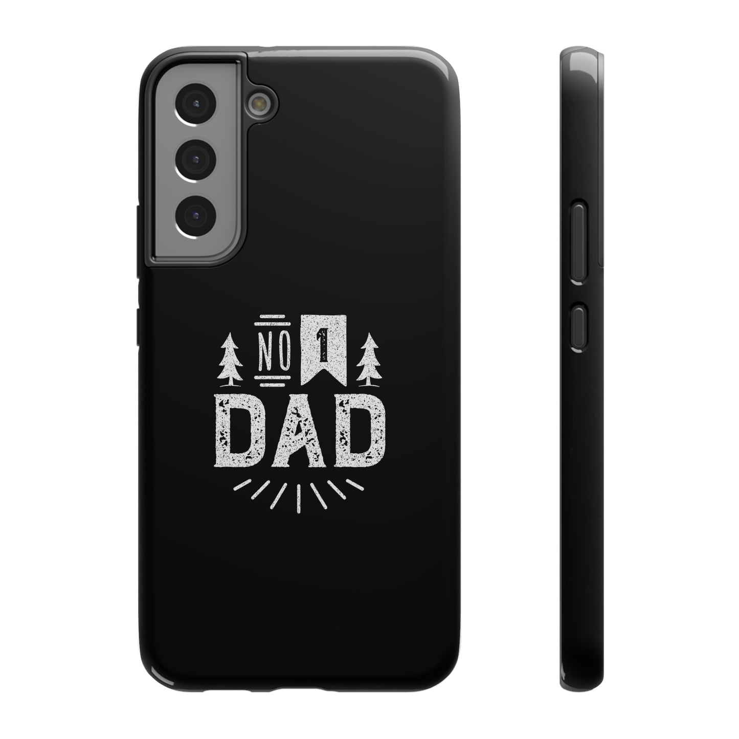 No. 1 Dad Phone Case - Black