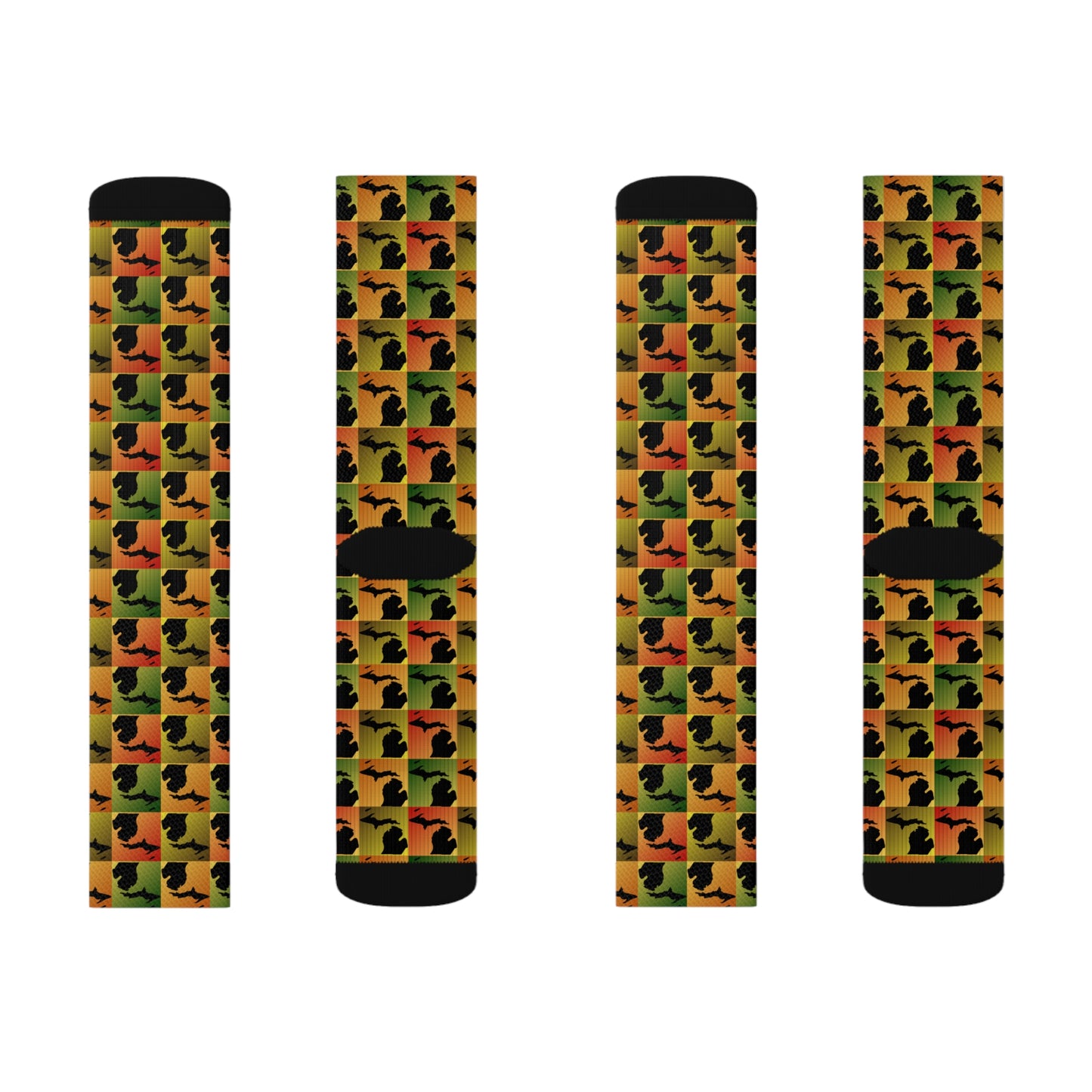 Michigan Fall Color Socks