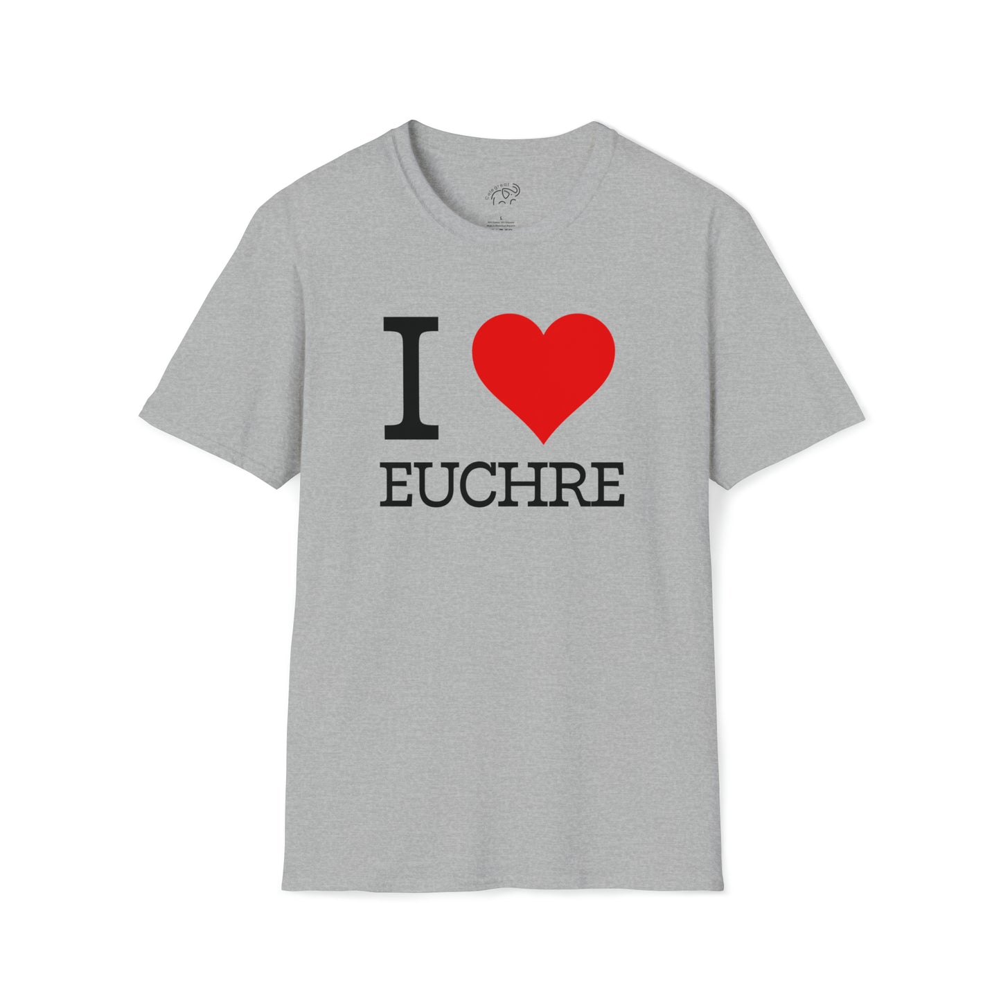 "I ❤️ Euchre" T-Shirt