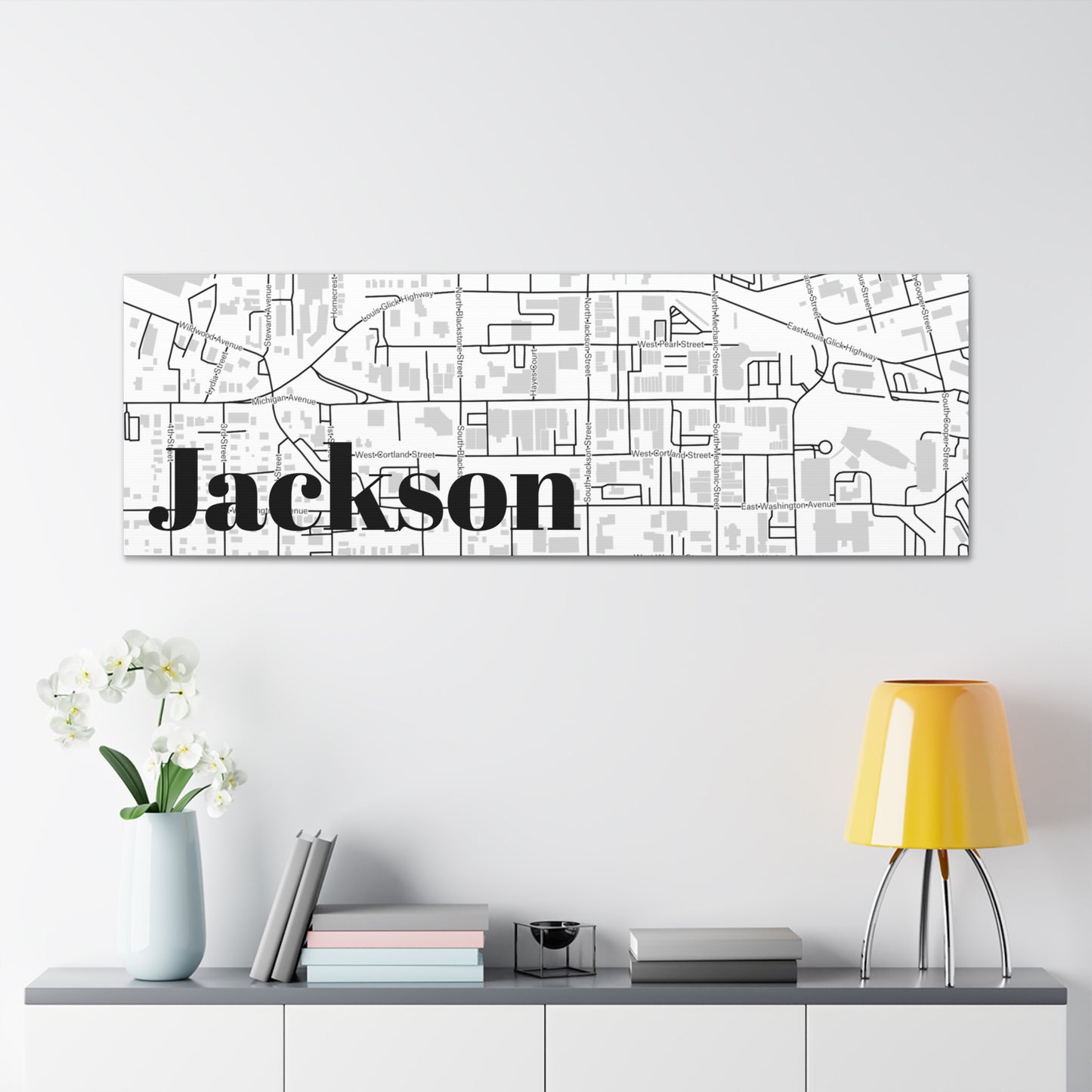 Jackson (Downtown) Canvas