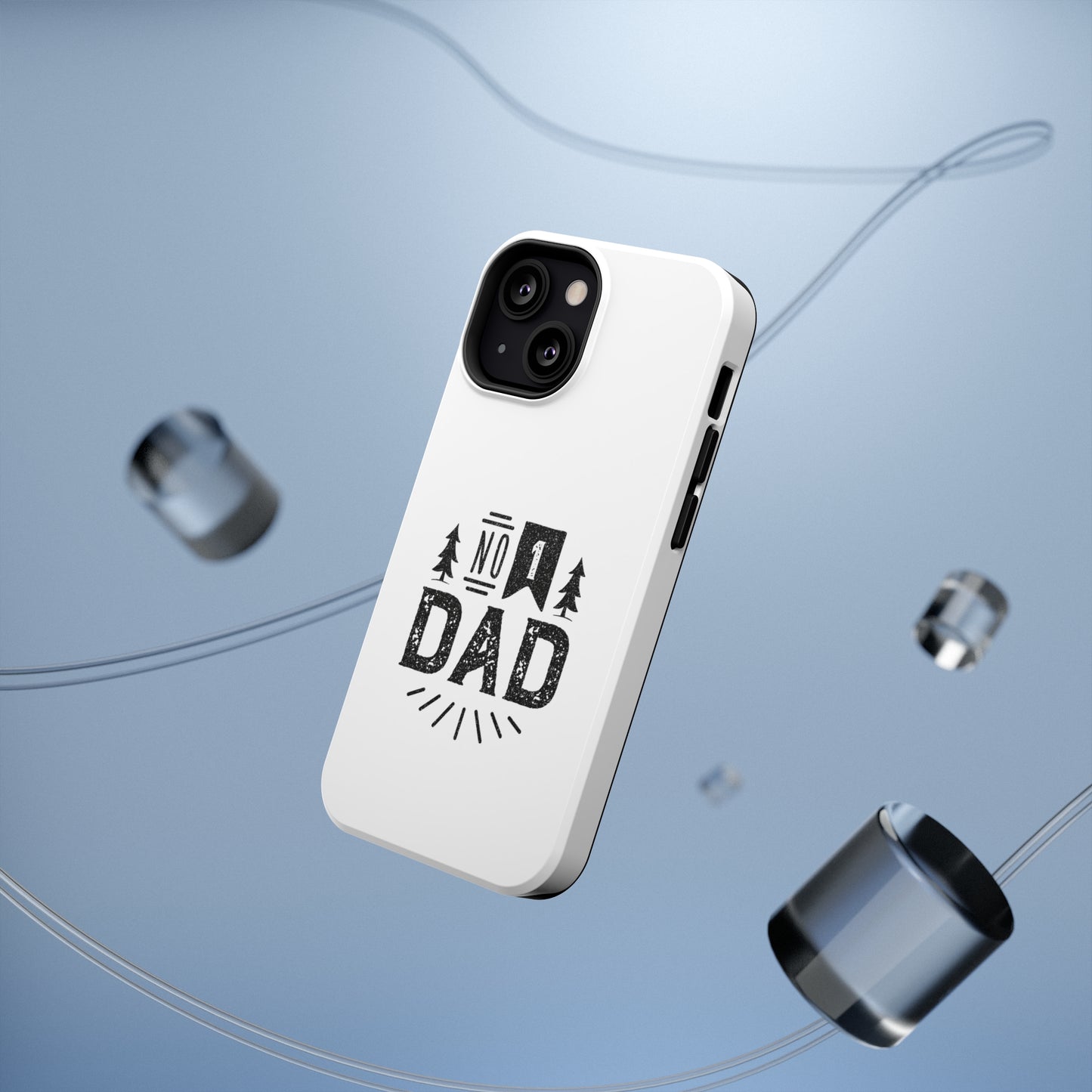 No. 1 Dad Phone Case - White