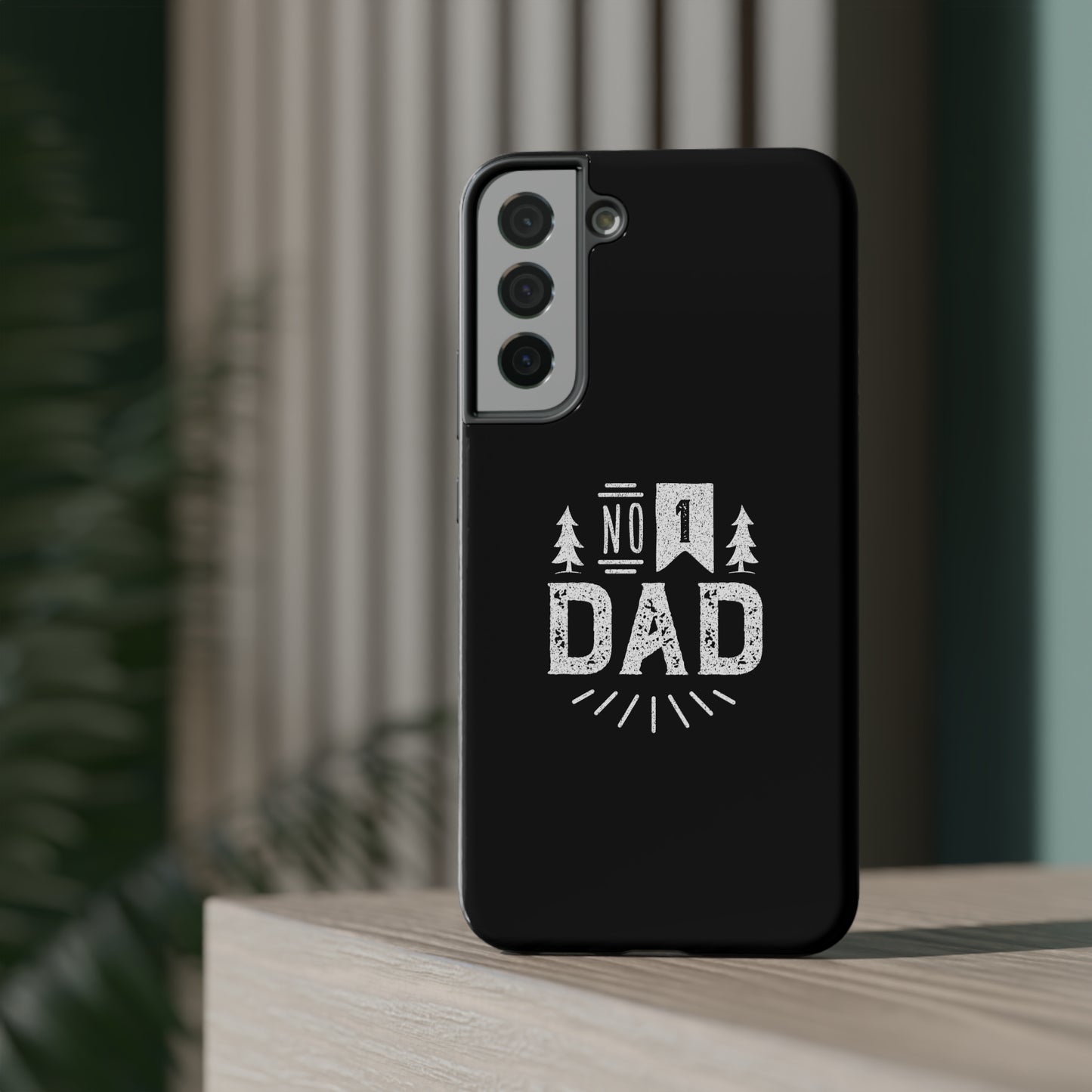 No. 1 Dad Phone Case - Black