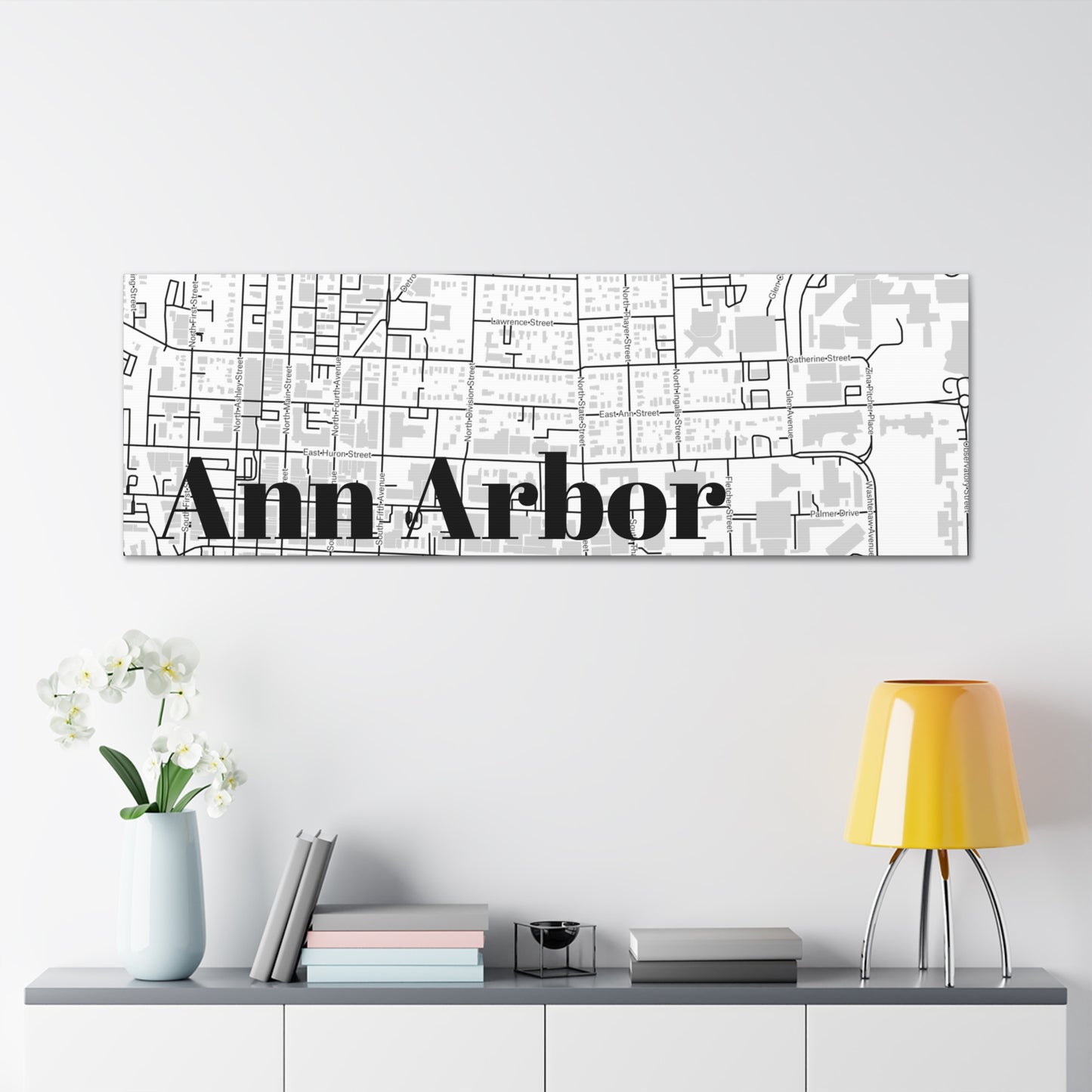 Ann Arbor (Downtown) Canvas