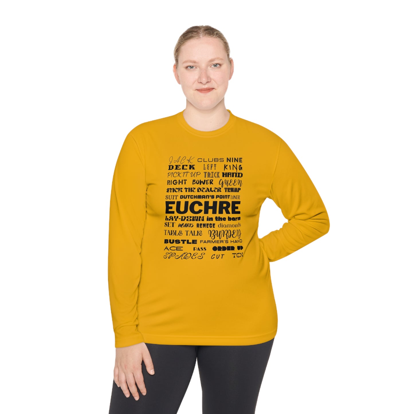 Euchre Terms Long Sleeve Shirt