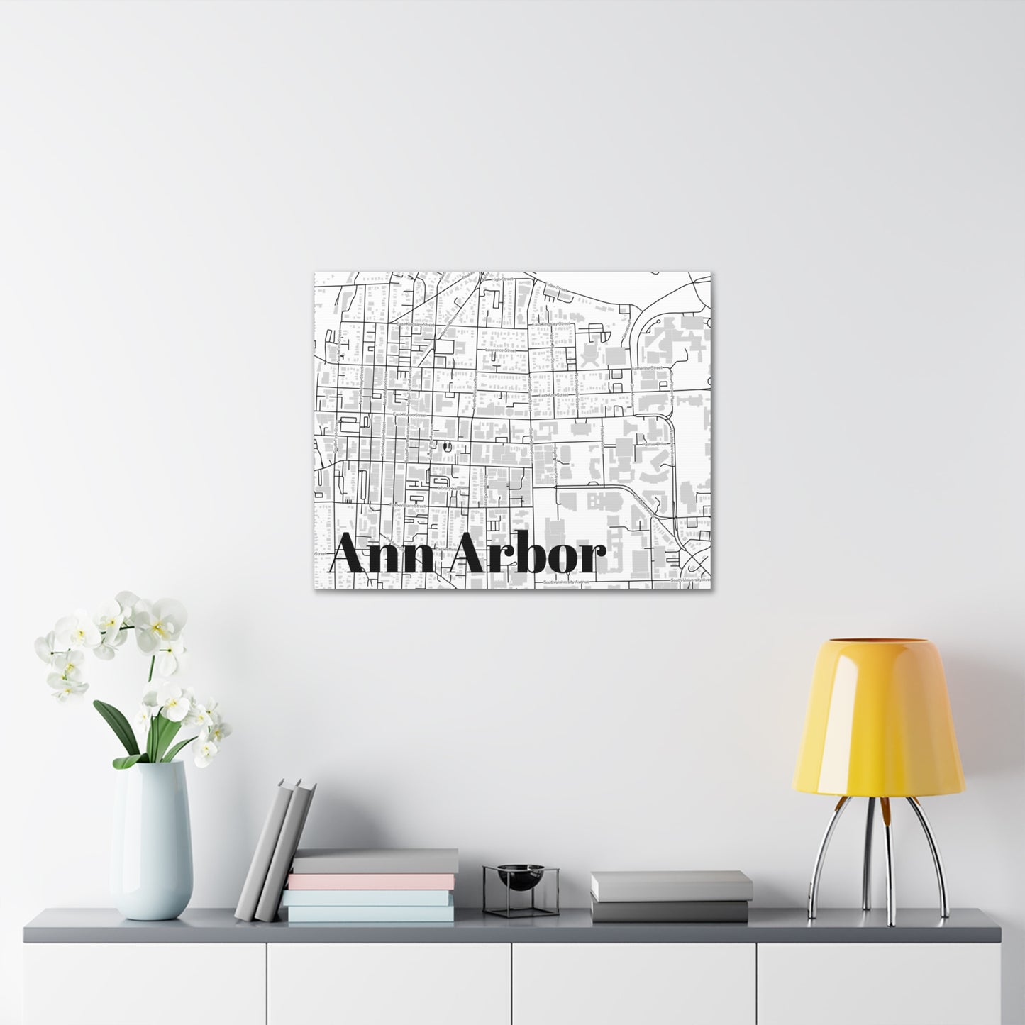 Ann Arbor (Downtown) Canvas