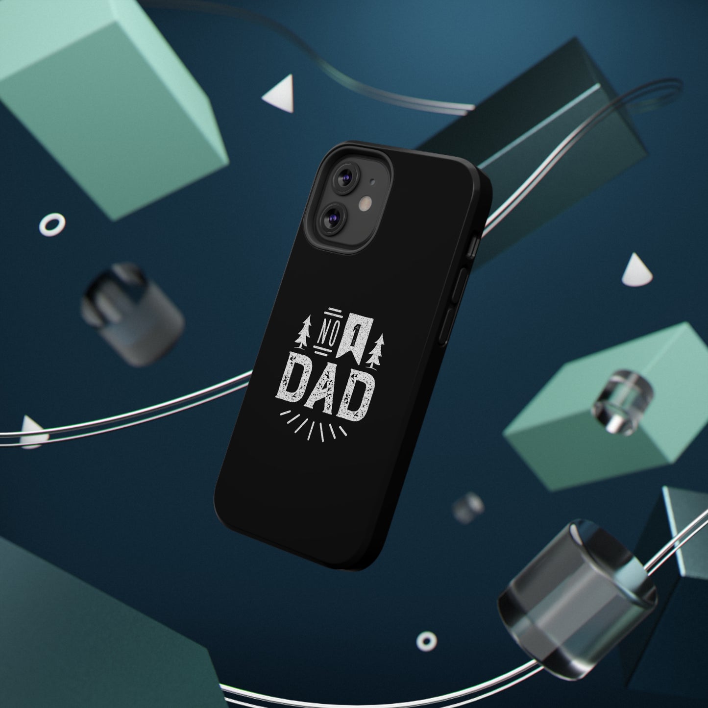 No. 1 Dad Phone Case - Black