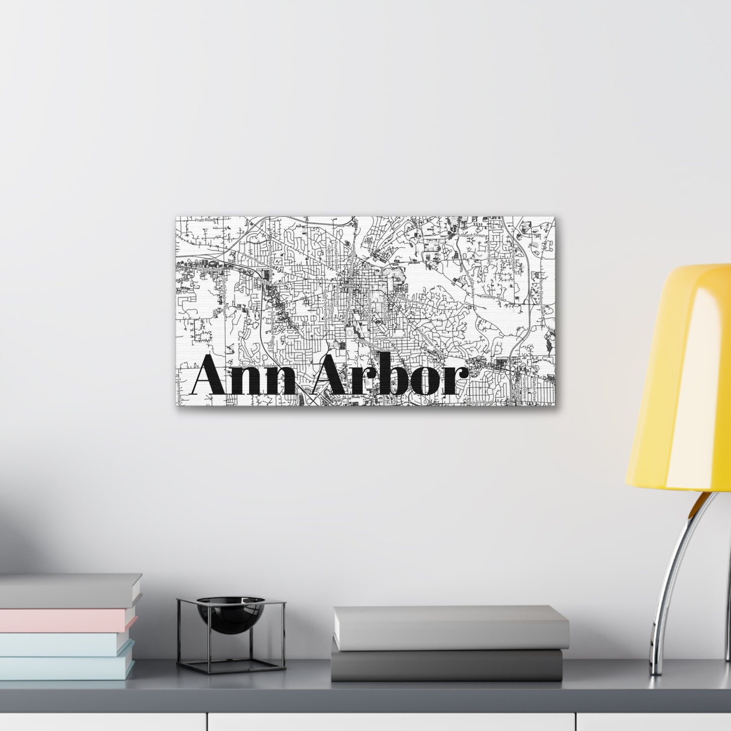Ann Arbor (City) Canvas