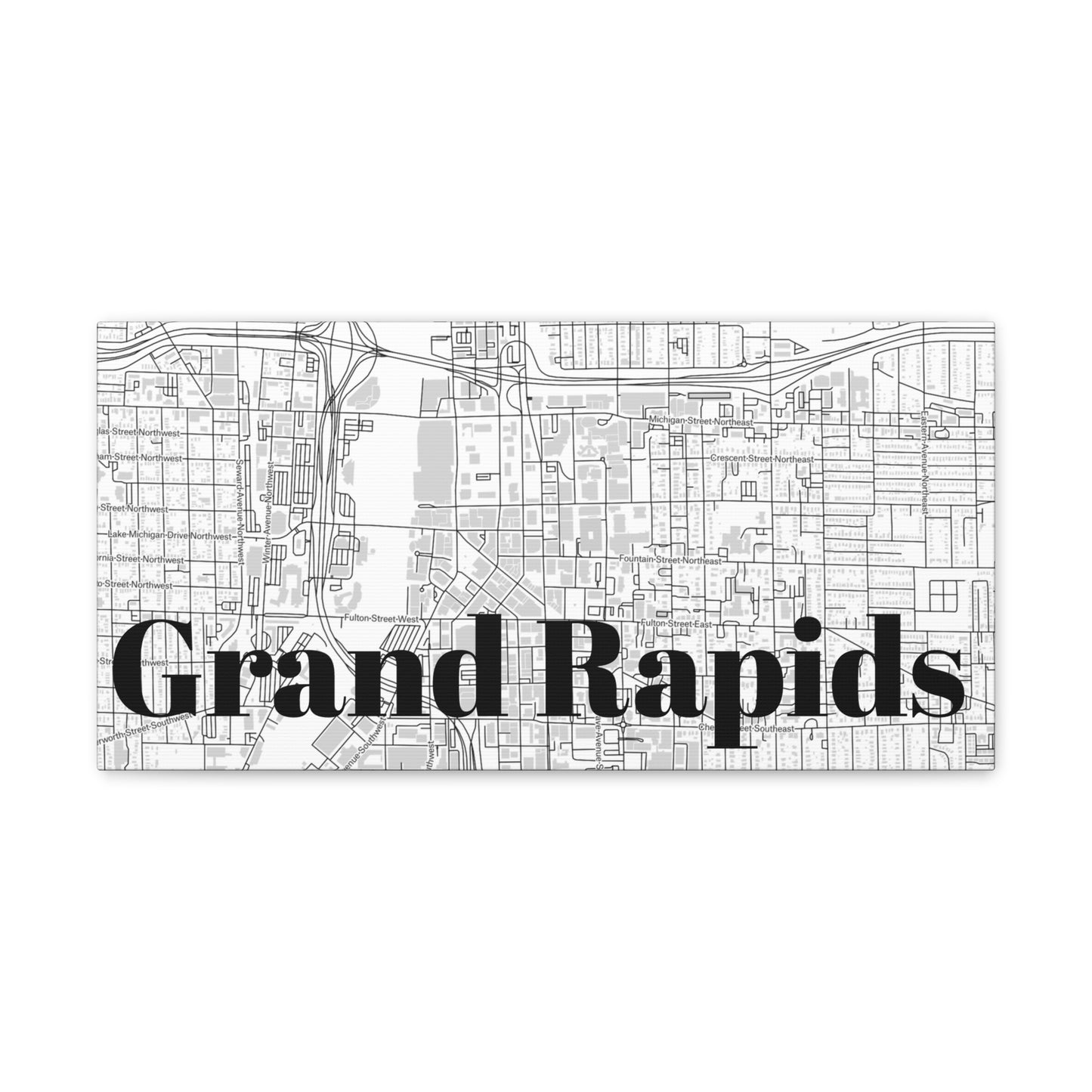 Grand Rapids (Downtown) Canvas