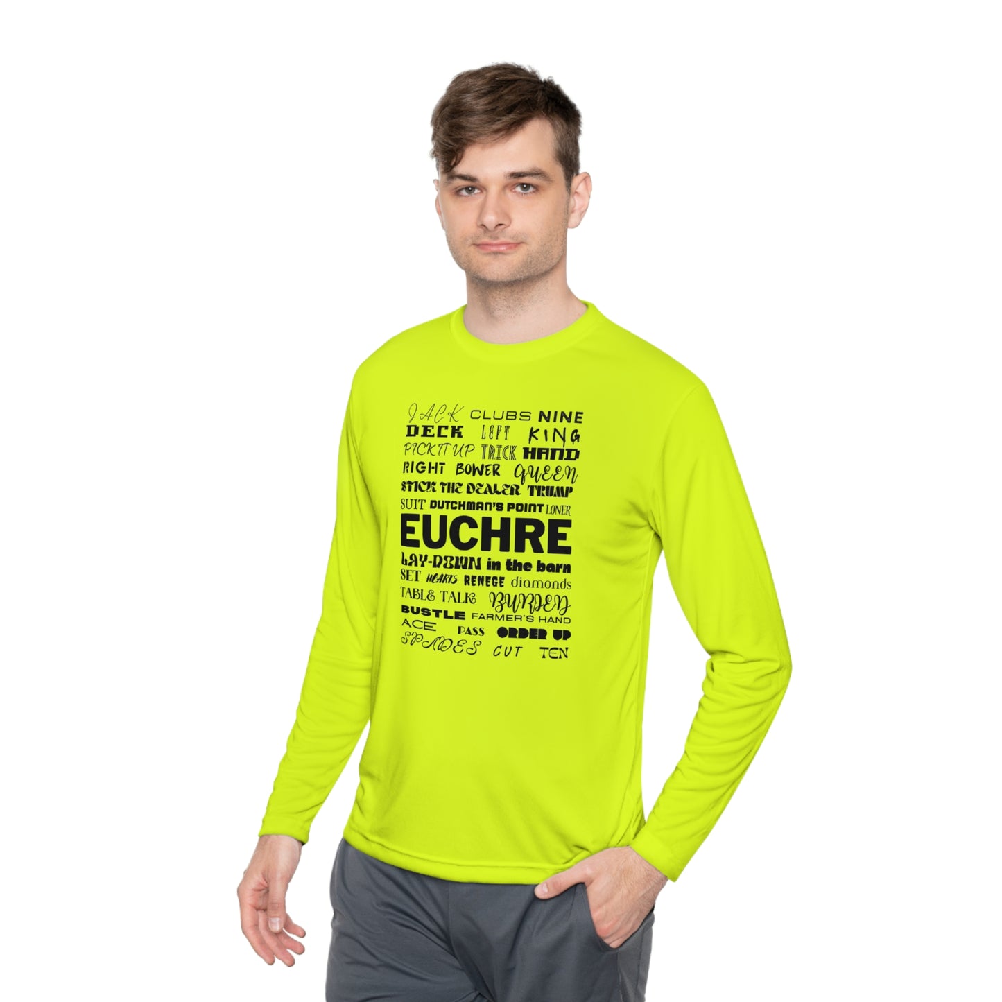 Euchre Terms Long Sleeve Shirt