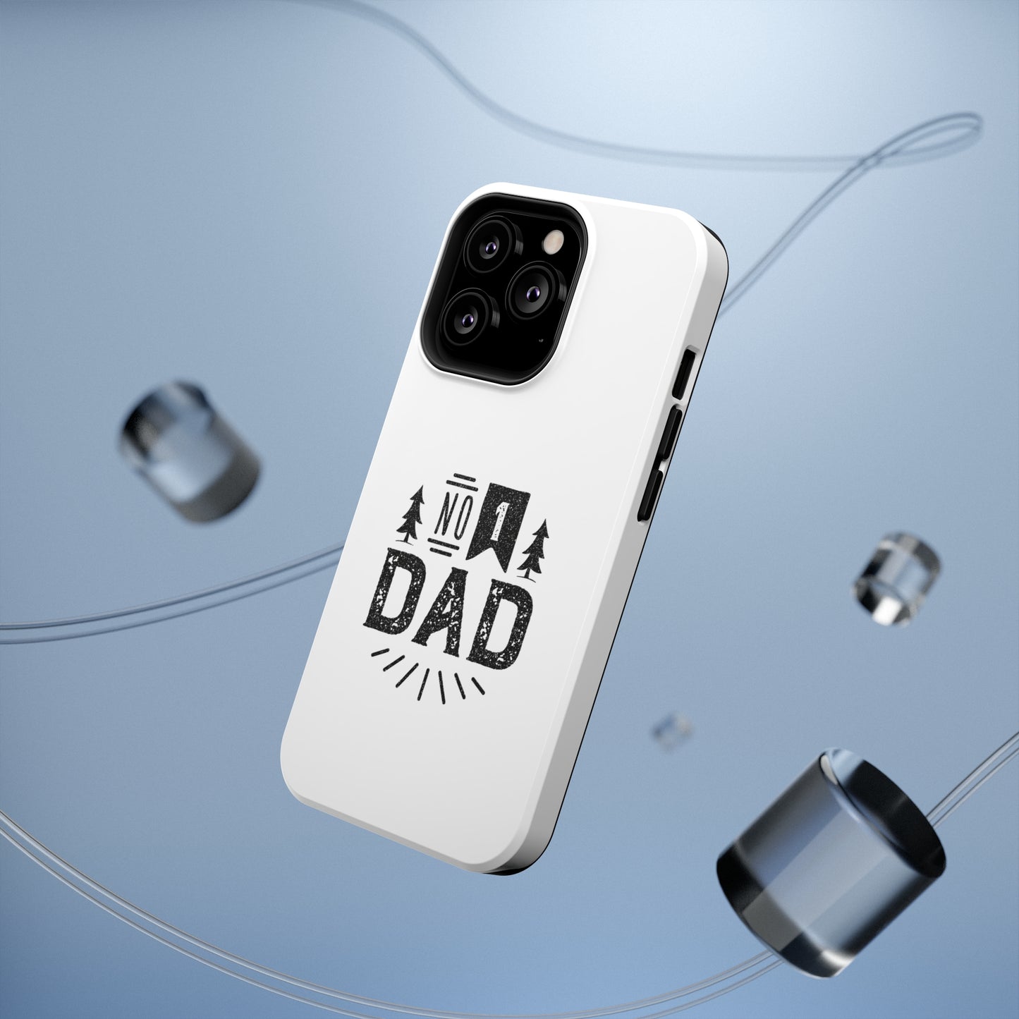 No. 1 Dad Phone Case - White