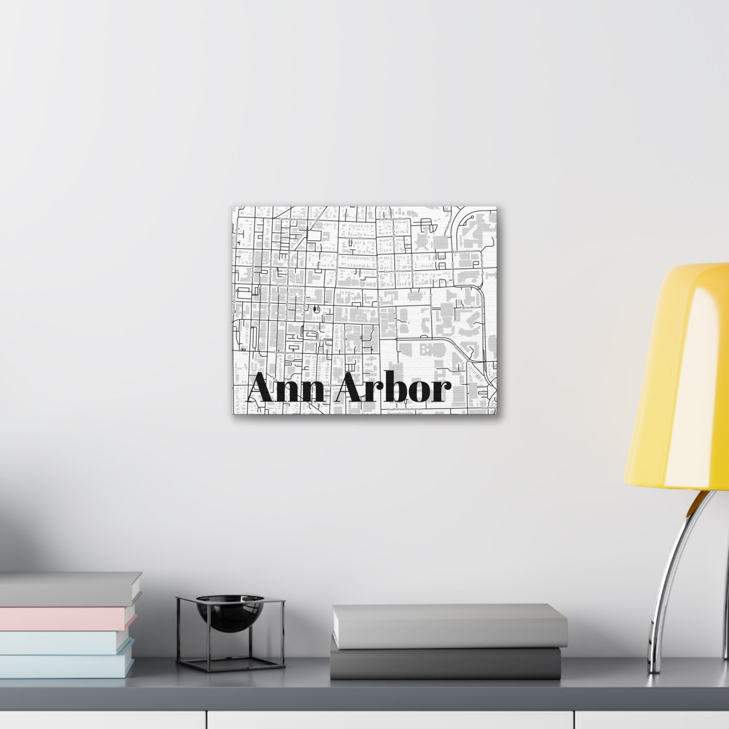 Ann Arbor (Downtown) Canvas