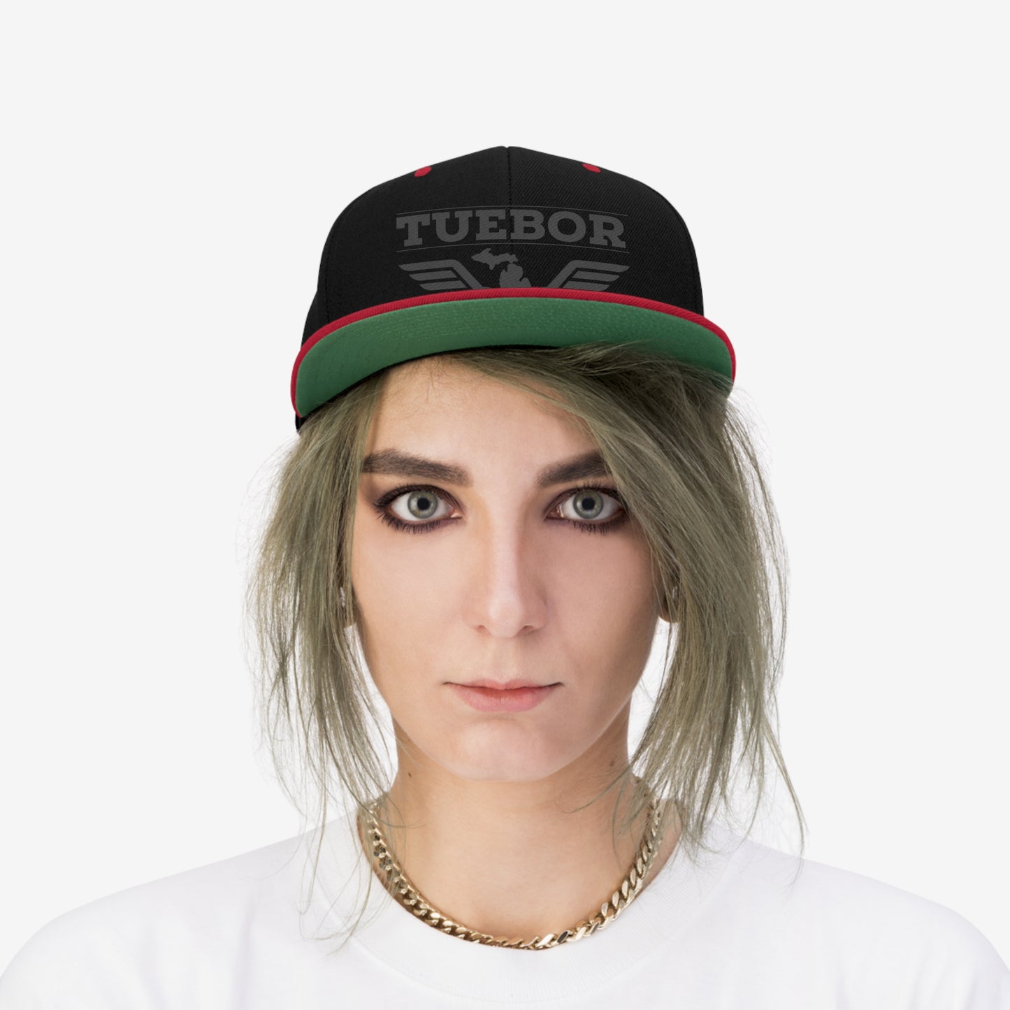 "Tuebor" Unisex Flat Bill Hat