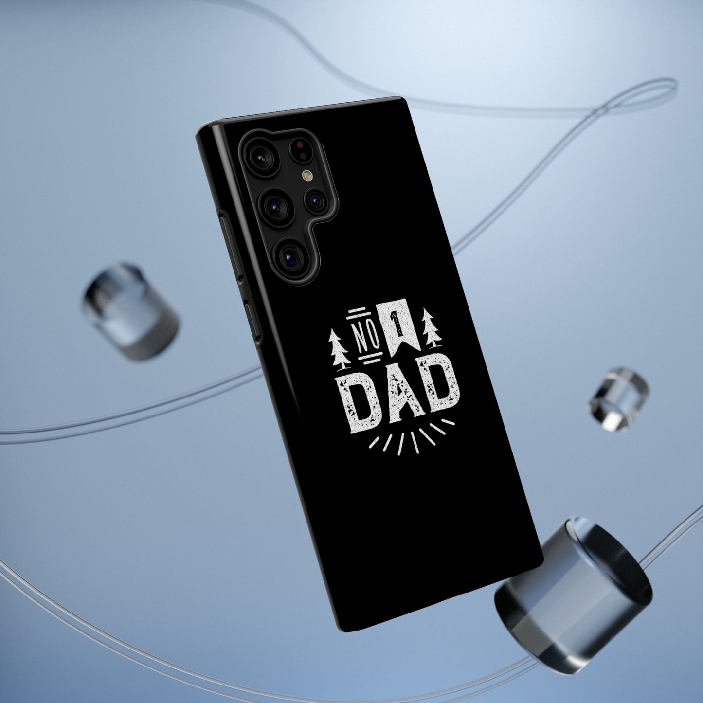 No. 1 Dad Phone Case - Black