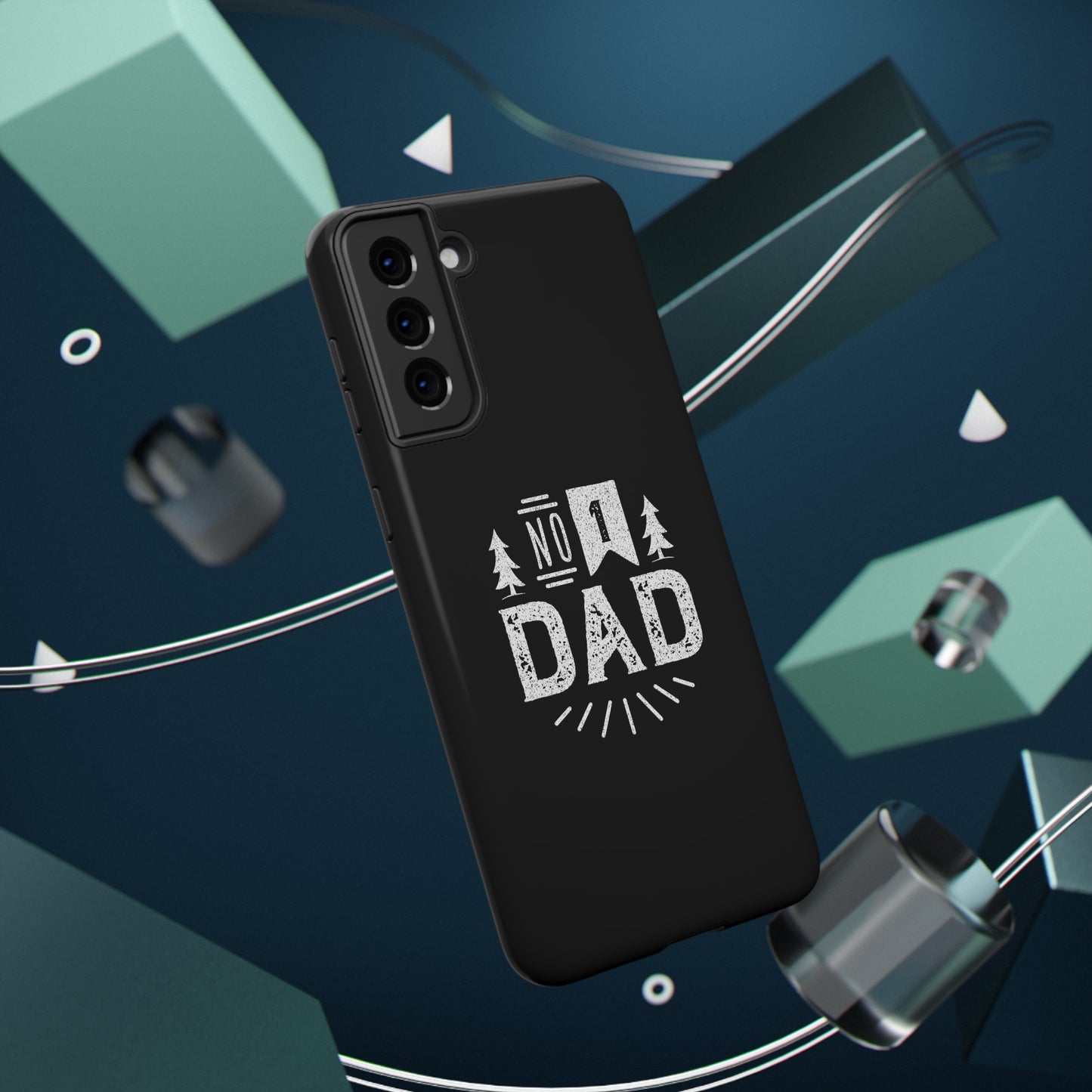 No. 1 Dad Phone Case - Black