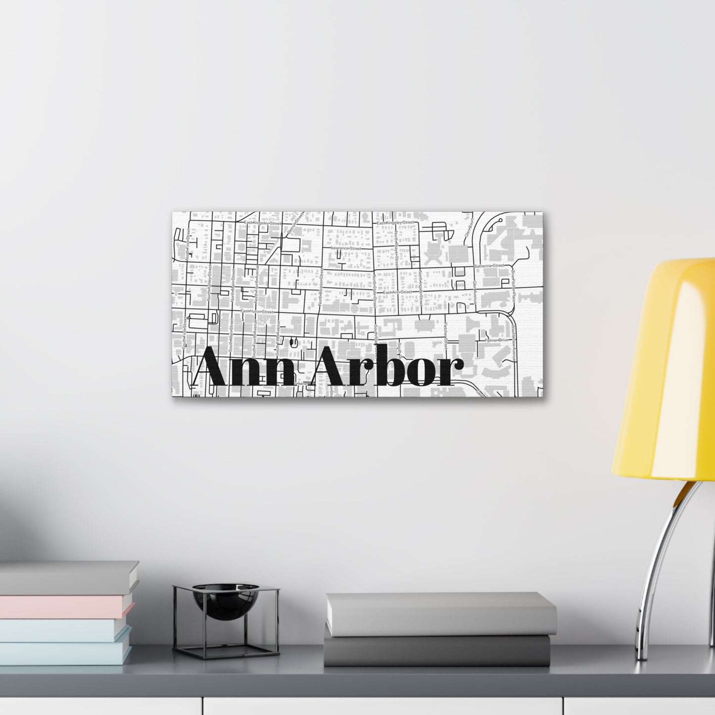 Ann Arbor (Downtown) Canvas