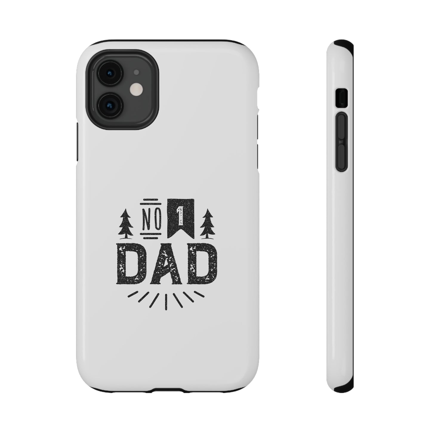No. 1 Dad Phone Case - White
