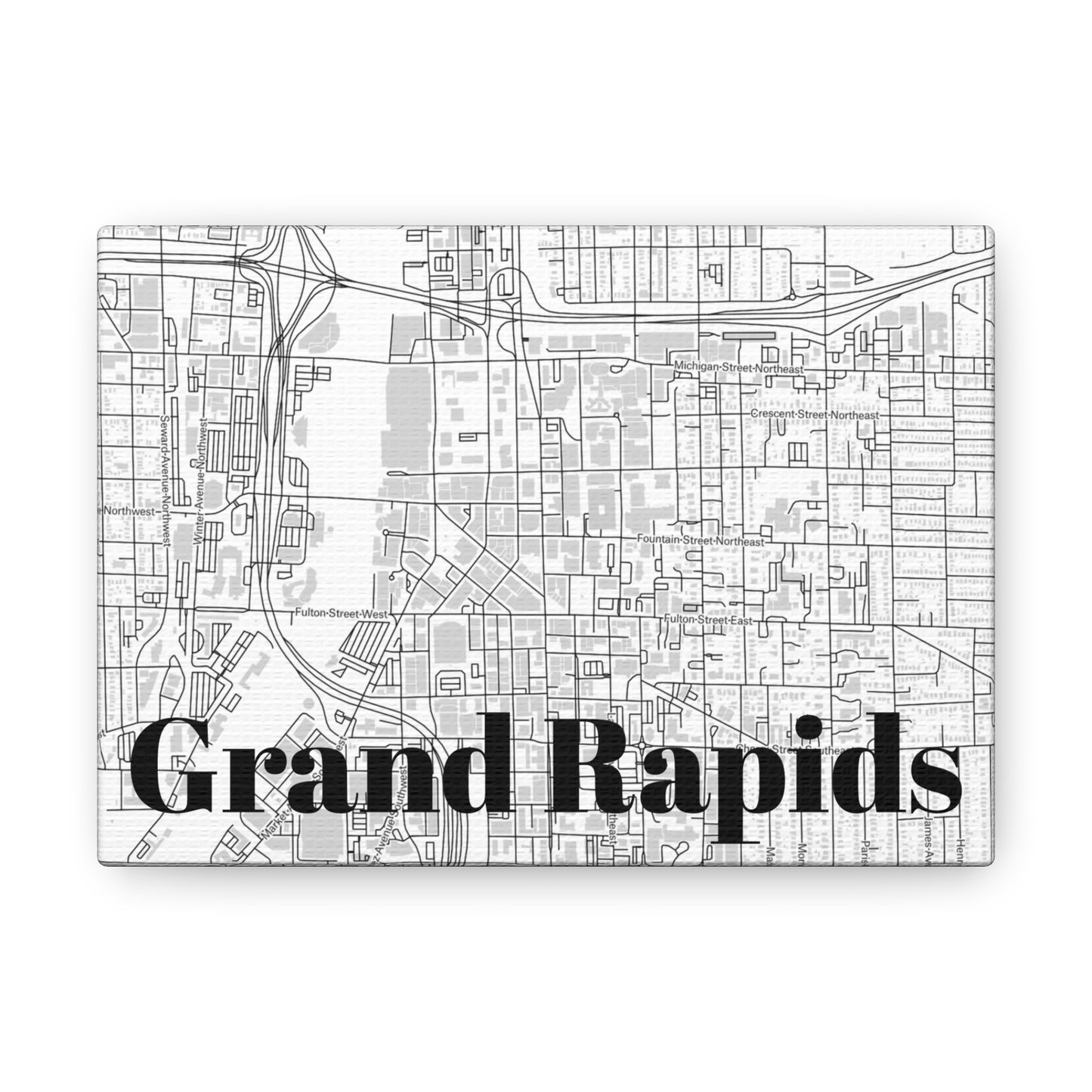 Grand Rapids (Downtown) Canvas
