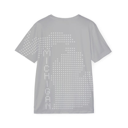 Michigan Dots Sports Jersey - Gray