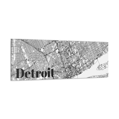 Detroit (City) Canvas