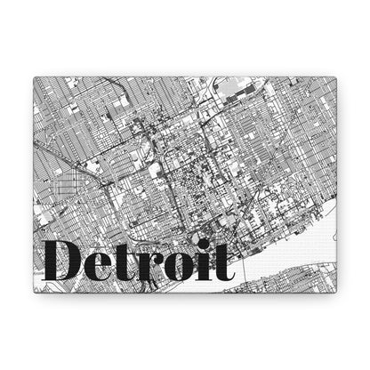 Detroit (City) Canvas