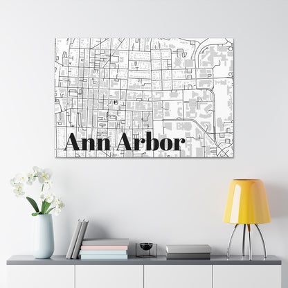 Ann Arbor (Downtown) Canvas