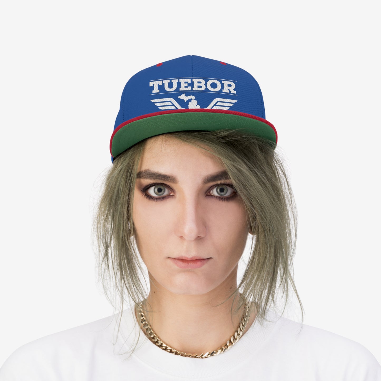 "Tuebor" Unisex Flat Bill Hat