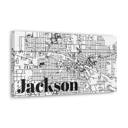 Jackson (City) Canvas