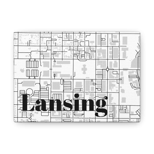 Lansing (Downtown) Canvas