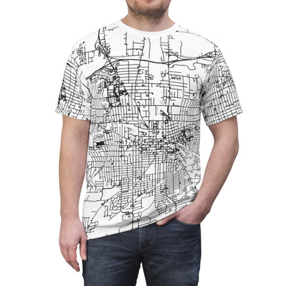 Jackson (City) Map Tee