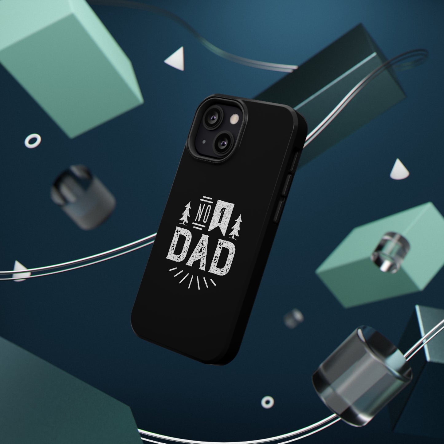 No. 1 Dad Phone Case - Black