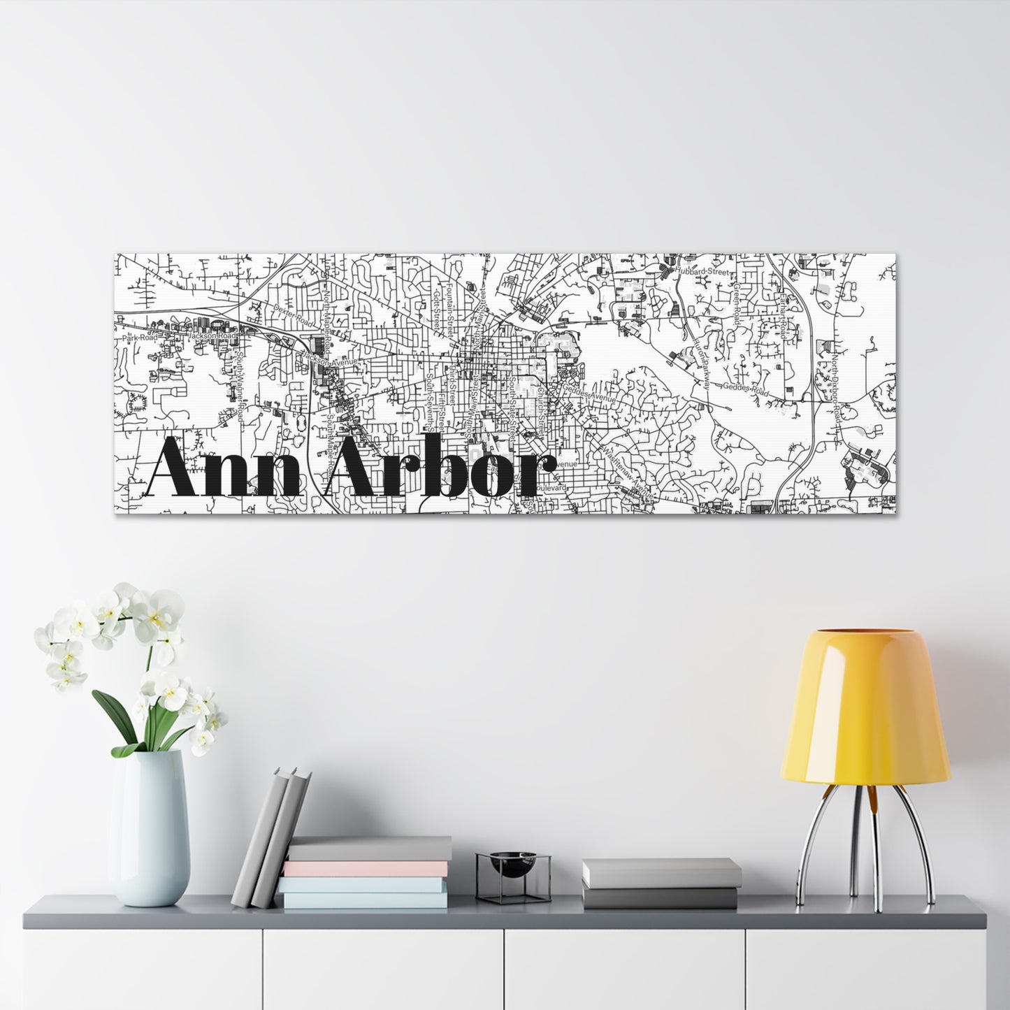 Ann Arbor (City) Canvas