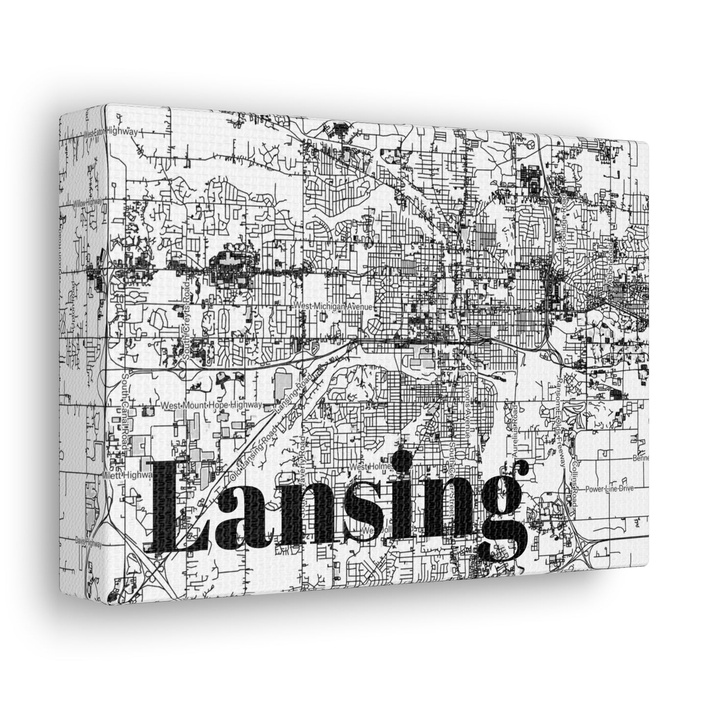 Lansing (City) Canvas