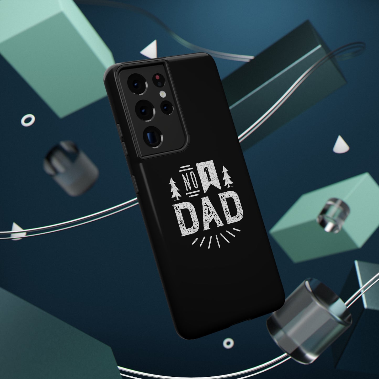 No. 1 Dad Phone Case - Black