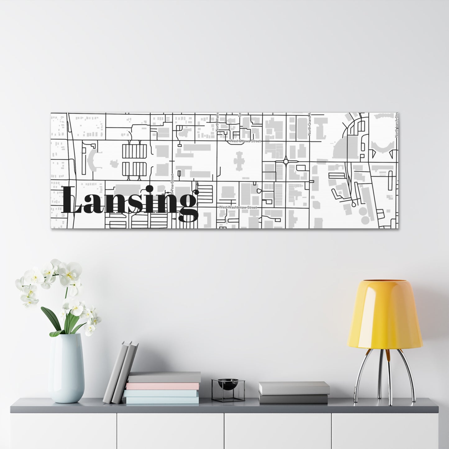 Lansing (Downtown) Canvas
