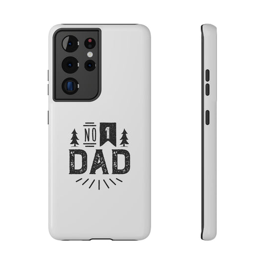 No. 1 Dad Phone Case - White