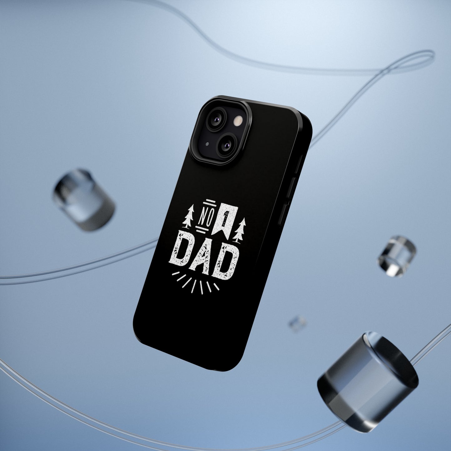 No. 1 Dad Phone Case - Black