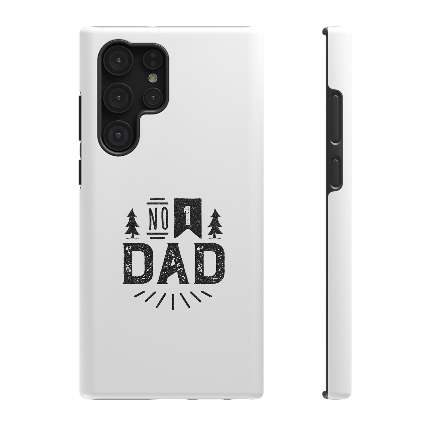 No. 1 Dad Phone Case - White