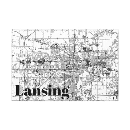 Lansing (City) Canvas