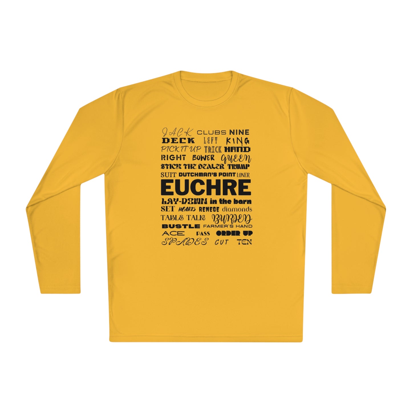 Euchre Terms Long Sleeve Shirt