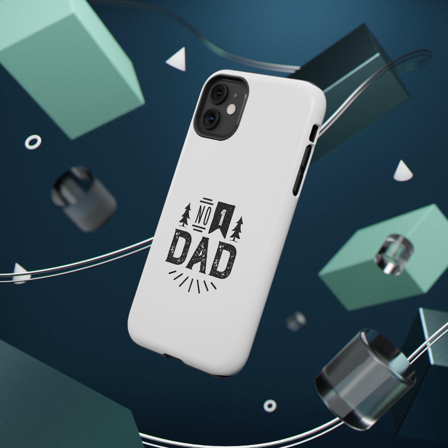 No. 1 Dad Phone Case - White